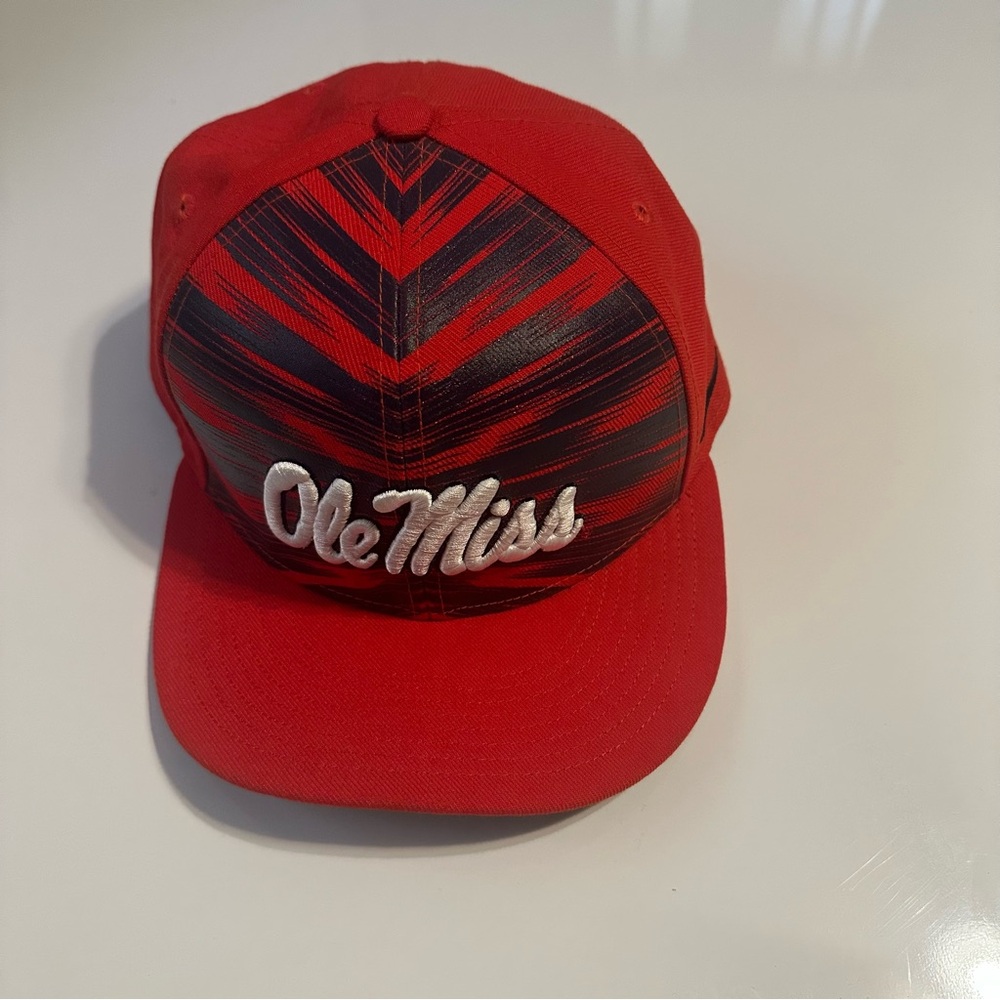 Nike Ole Miss Red SnapBack Cap